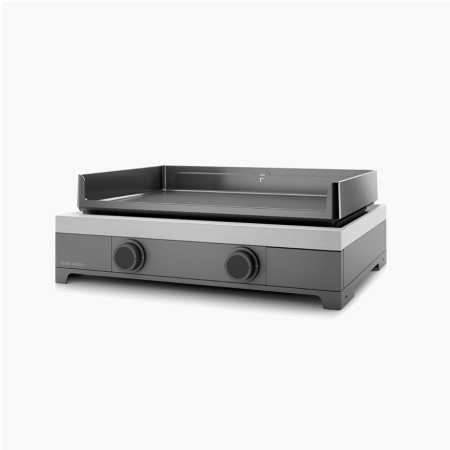 Plancha Modern Gaz 60 cm Acier noir et gris