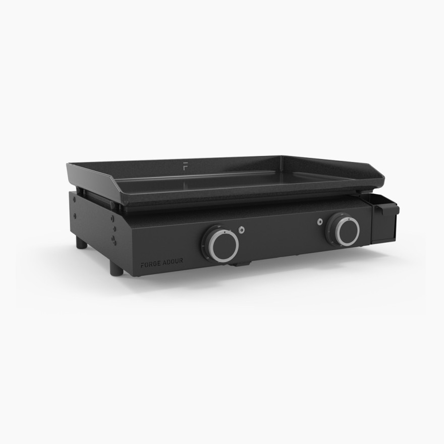 Plancha Base Électrique 60 Cm Acier Noir