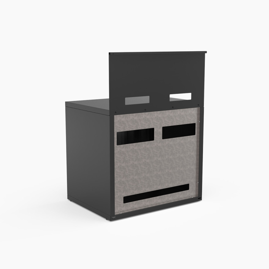 Cuisine Extérieure Noire 2 Modules