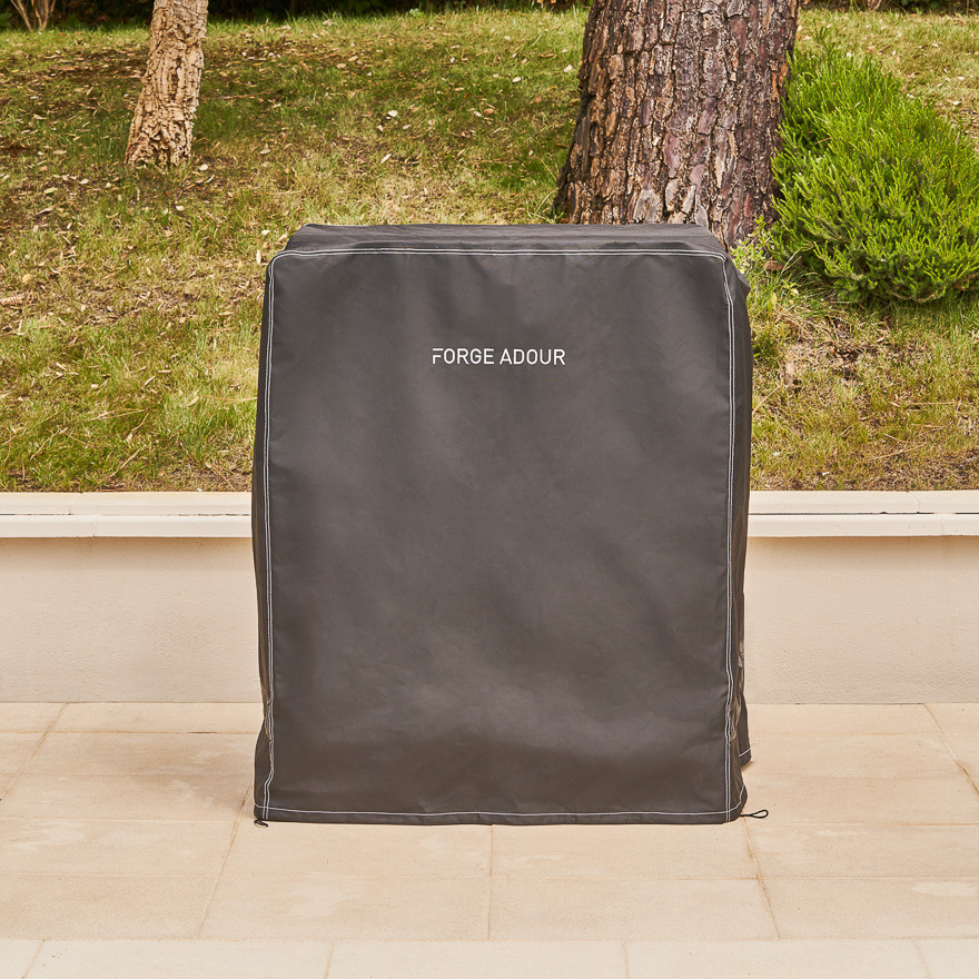 Pack Plancha Base Gaz 60, Chariot, Capot & Accessoires | Forge Adour