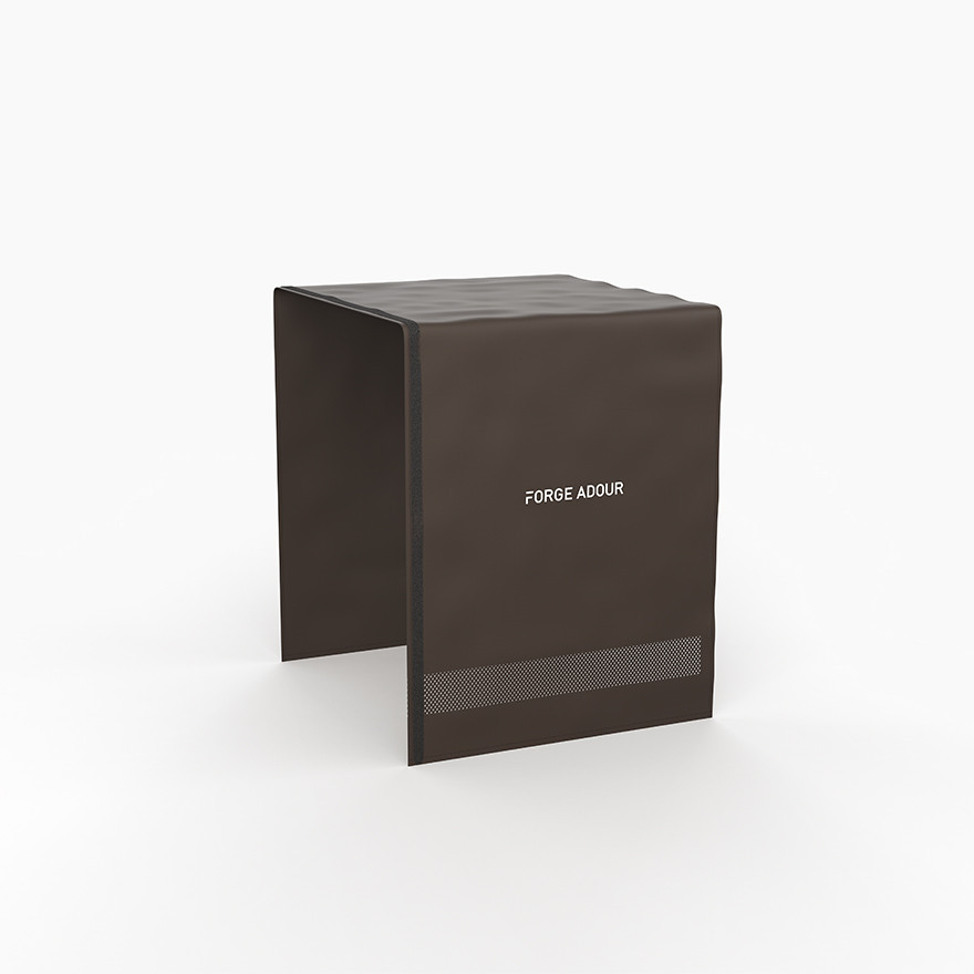 Housse modulaire cuisine extérieure comptoir bar noir | Forge Adour