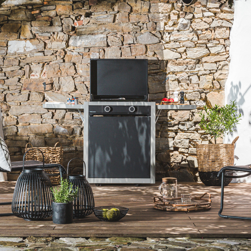 Plancha Gaz + Chariot + Capot MODERN 60 | Forge Adour