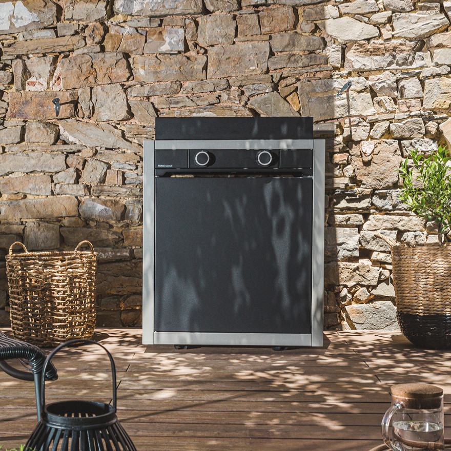 Plancha Gaz + Chariot + Capot MODERN 60 | Forge Adour