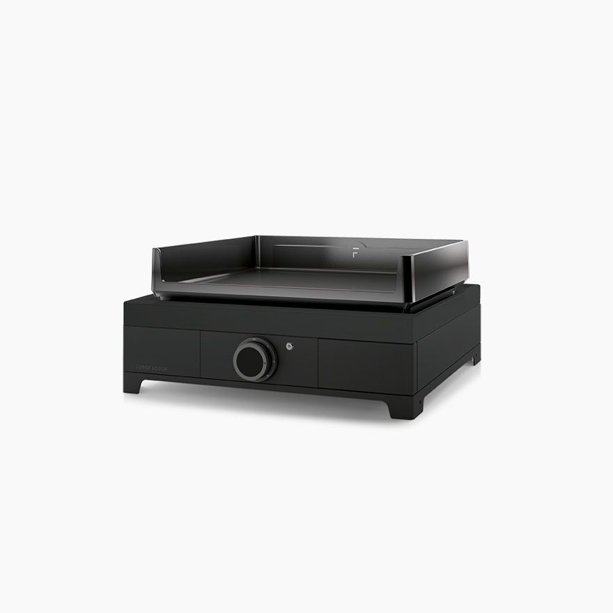Plancha Modern Électrique 45 Cm Acier Noir