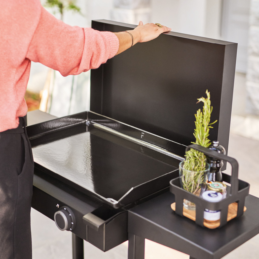 Plancha Base Elektrisch 60 Staal