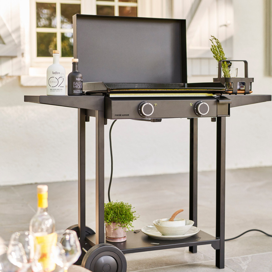 Plancha Base Elektrisch 60 Staal