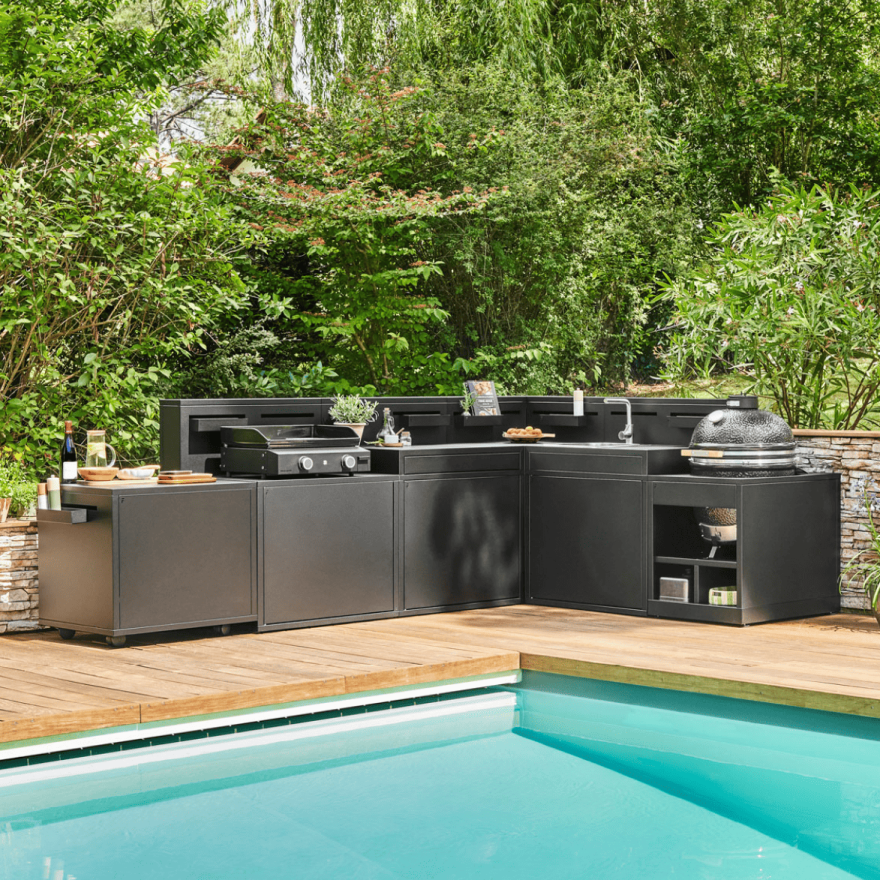 Plancha Module met barblad I Forge Adour