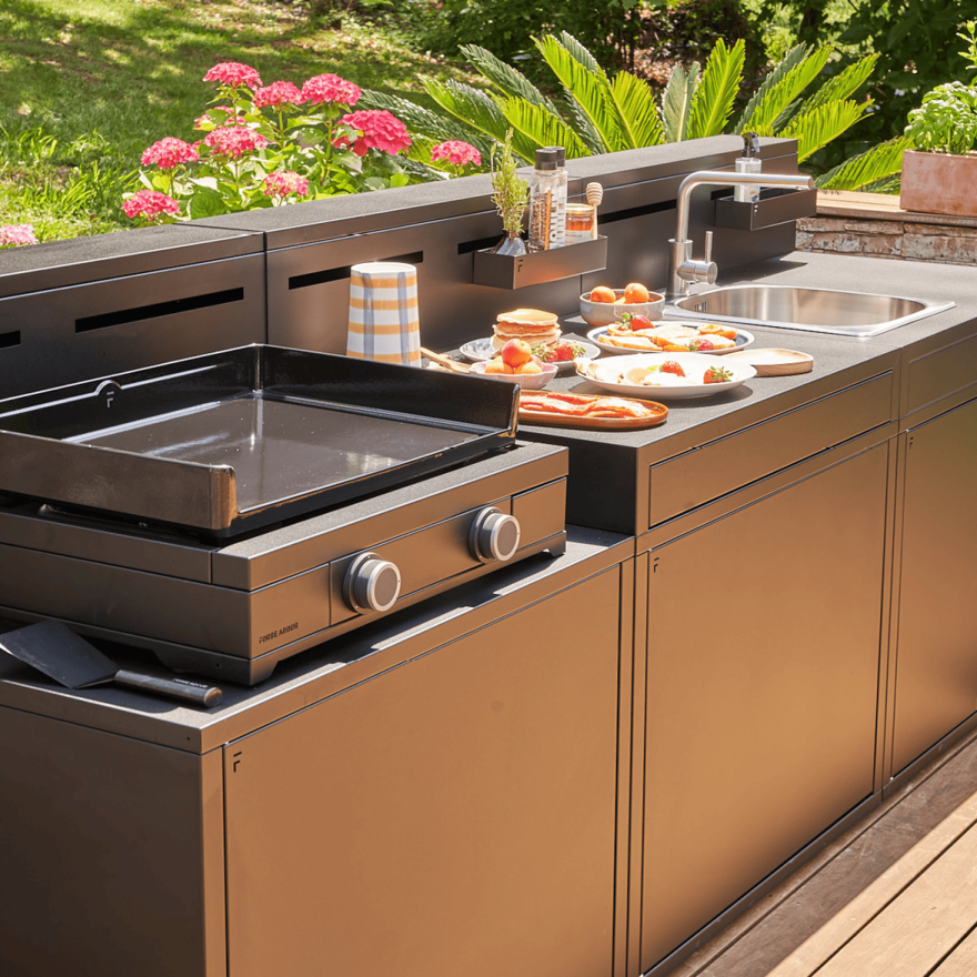 Plancha Module met barblad I Forge Adour