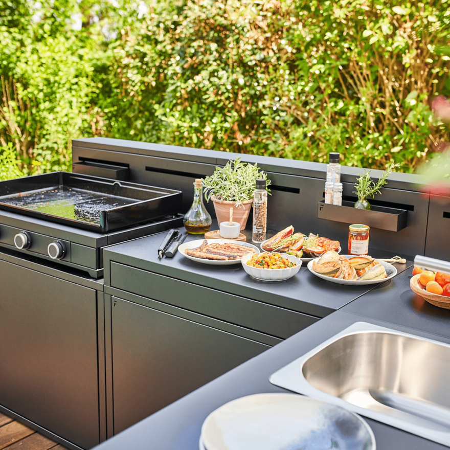 Werkblad Module met barblad I Forge Adour