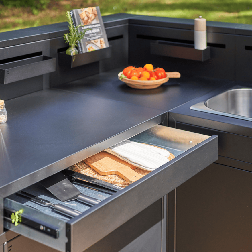 Werkblad Module met barblad I Forge Adour