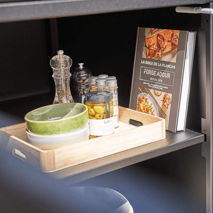 Werkblad Module met barblad I Forge Adour