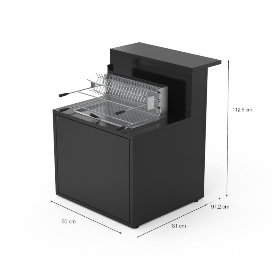 Grill Module met barblad I Forge Adour