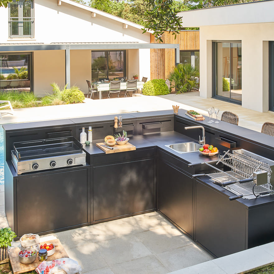 Hoek Module met barblad I Forge Adour