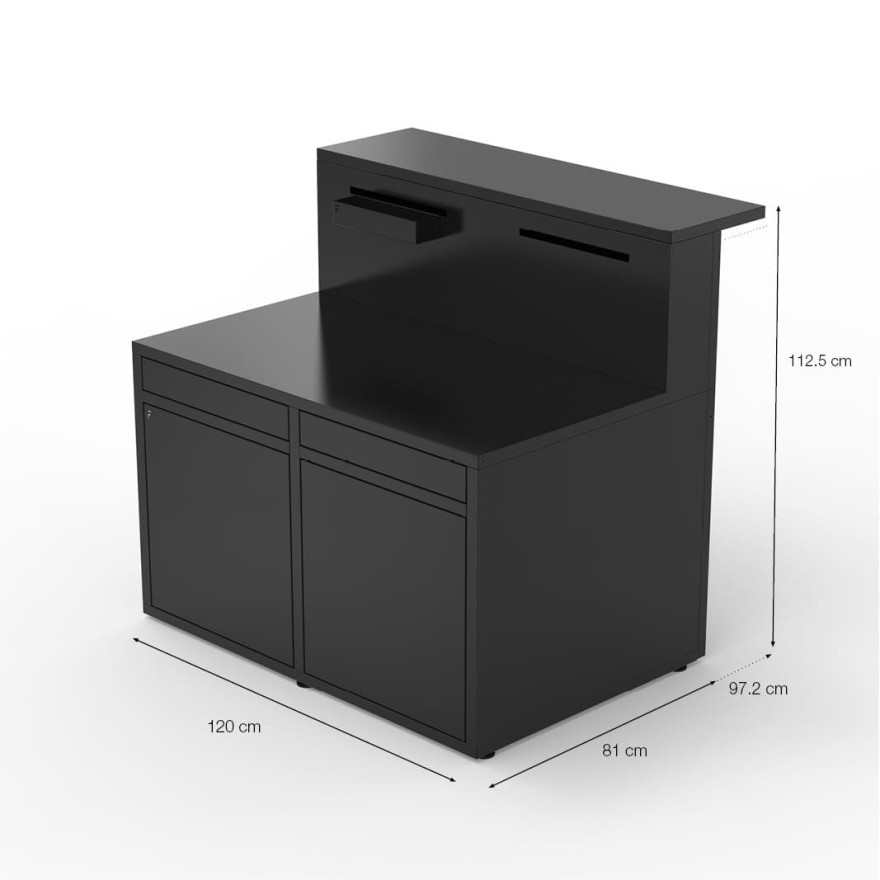 Module met barblad 120 cm I Forge Adour
