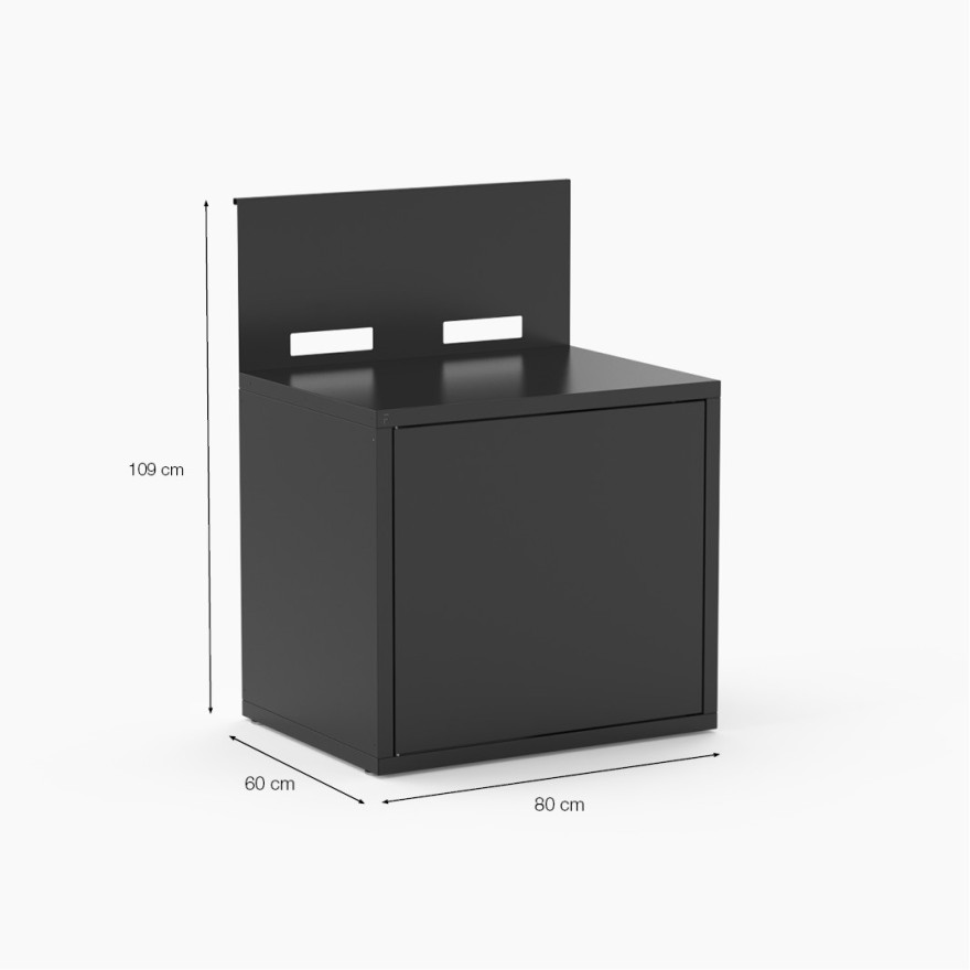 Meuble de cuisine extérieure pour planchas  I Forge Adour