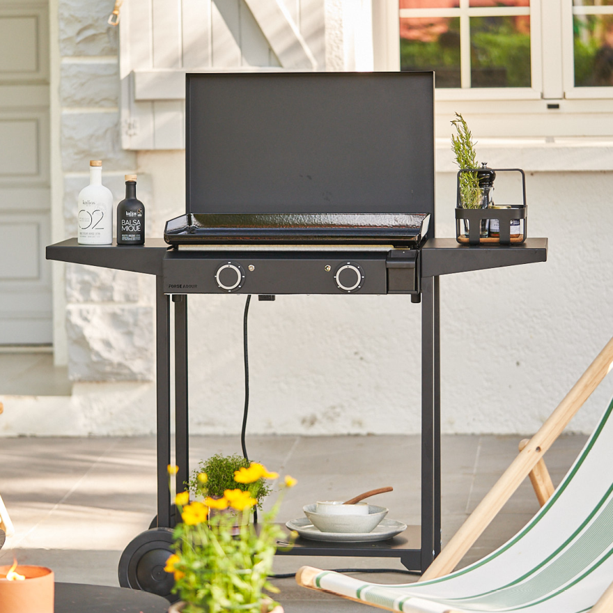 Plancha Base 60 Trolley I Forge Adour