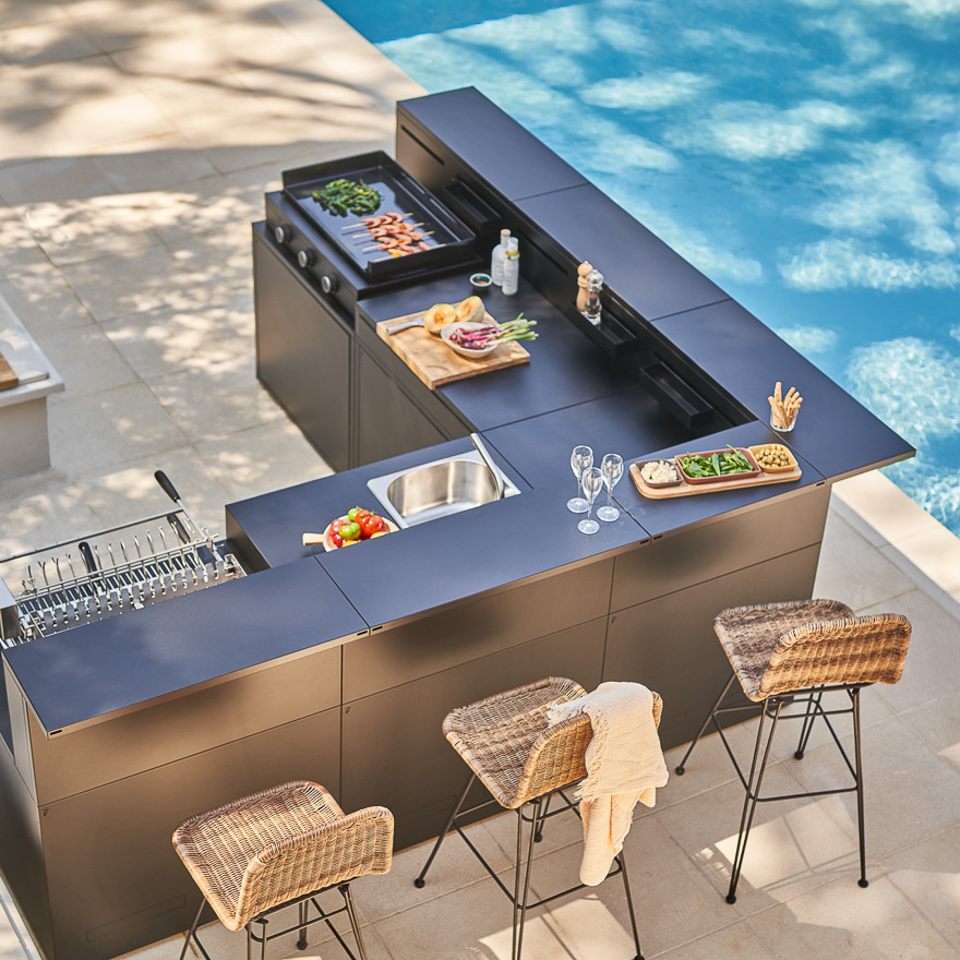 Plancha Module met barblad I Forge Adour