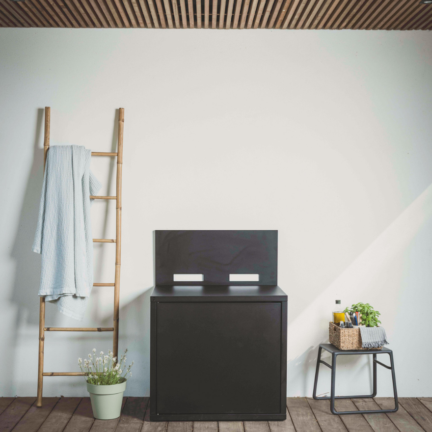 Support pour Plancha avec le comptoir bar intégré I Forge Adour