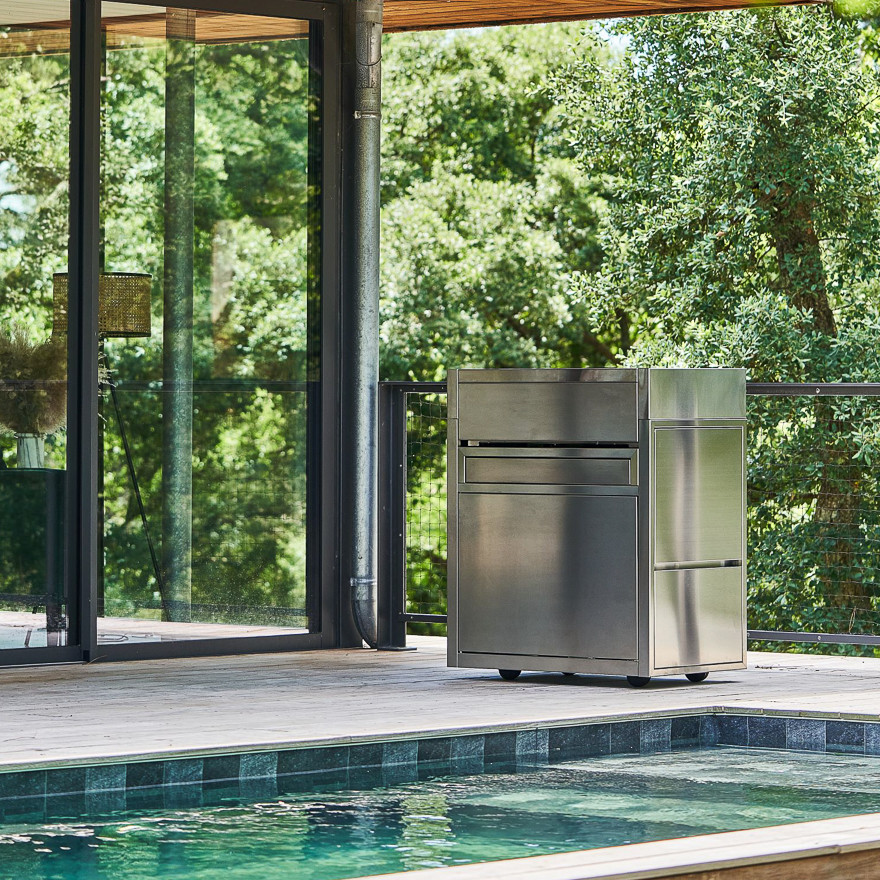 Plancha Premium Trolley I Forge Adour