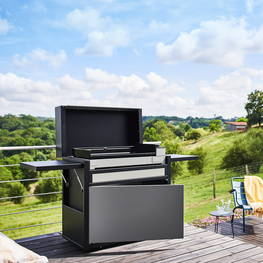 Chariot pour Plancha Premium I Forge Adour