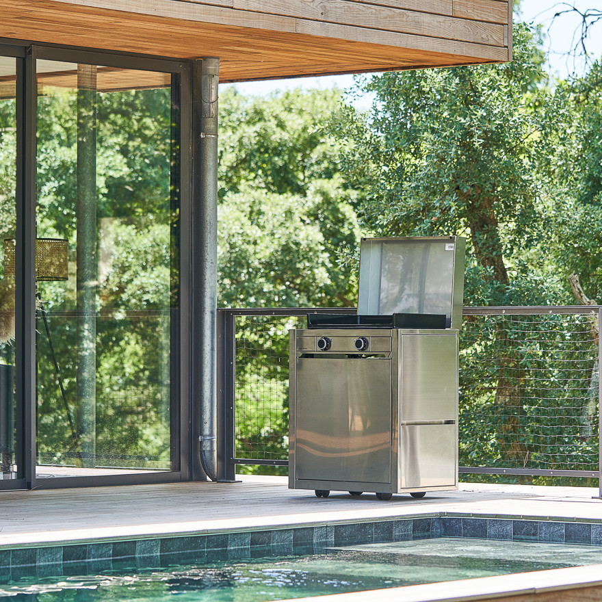 Plancha Modern Trolley I Forge Adour