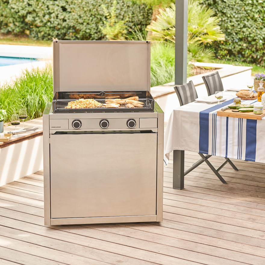 Plancha Modern Trolley I Forge Adour