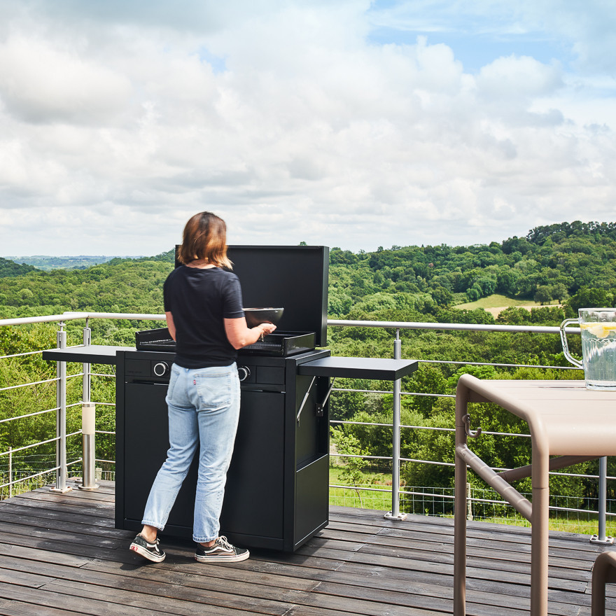 Plancha Modern Trolley I Forge Adour