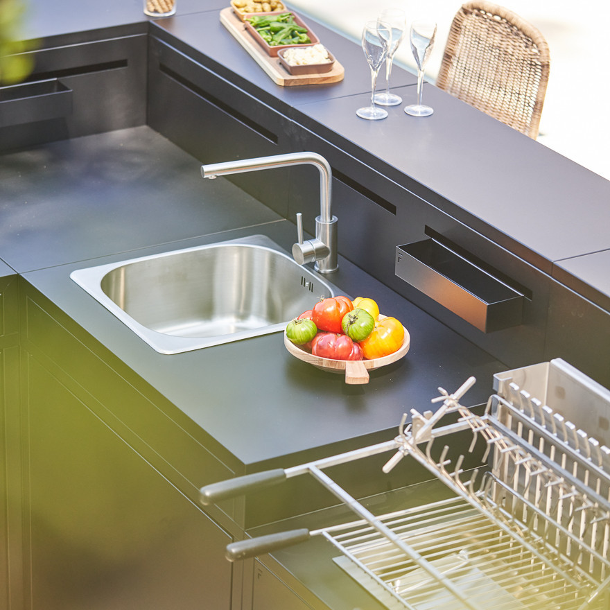 Spoelbak Module met barblad I Forge Adour