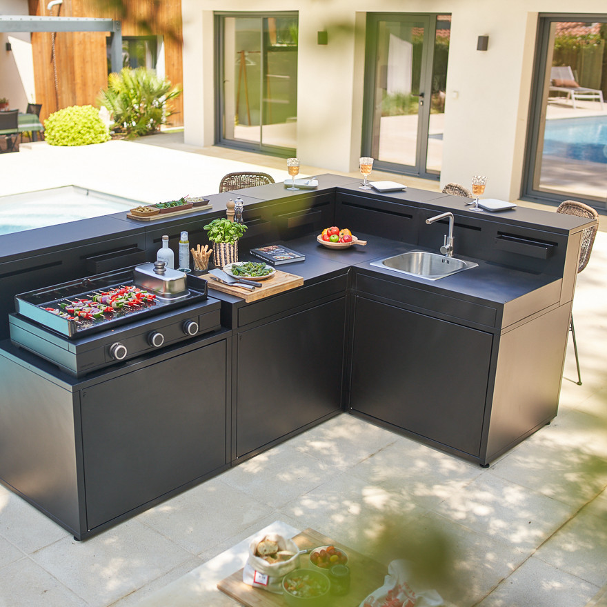 Spoelbak Module met barblad I Forge Adour