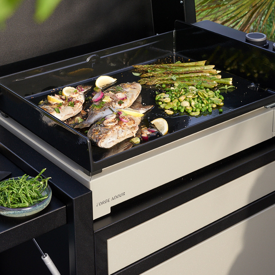 Wagen für Plancha Premium I Forge Adour