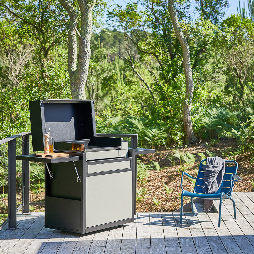 Wagen für Plancha Premium I Forge Adour