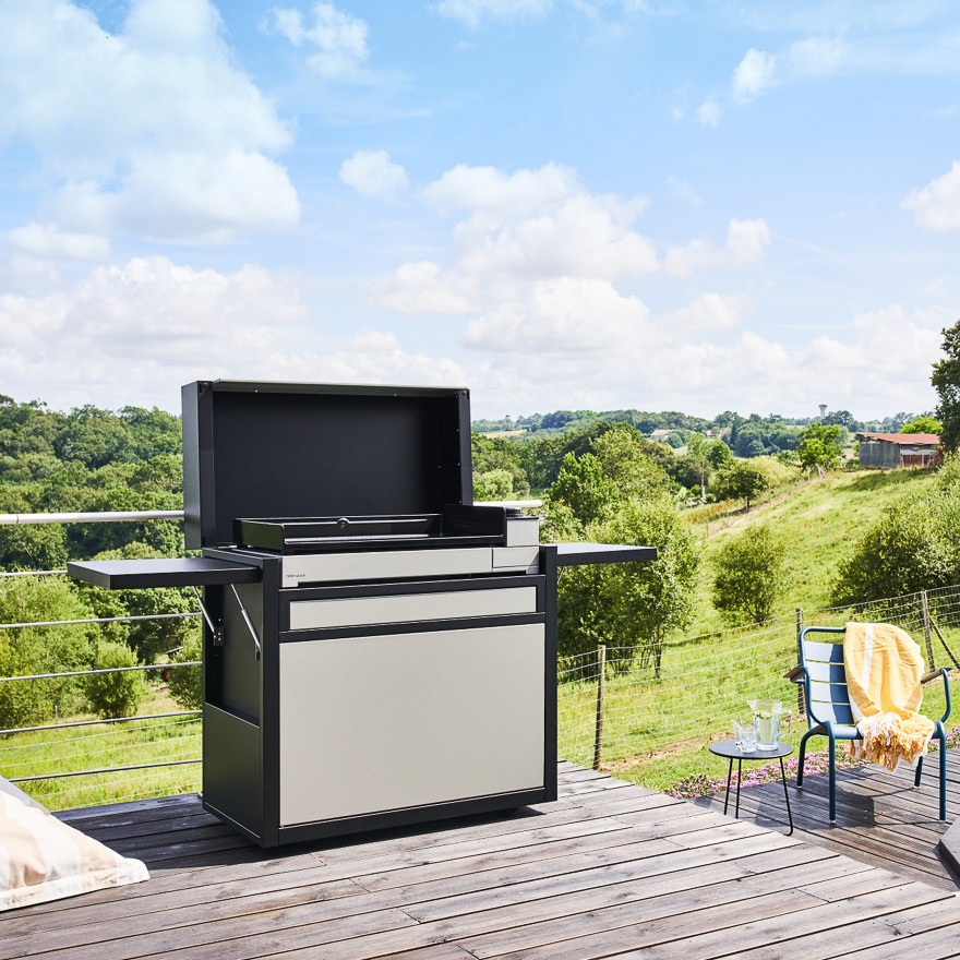 Chariot pour Plancha Premium I Forge Adour