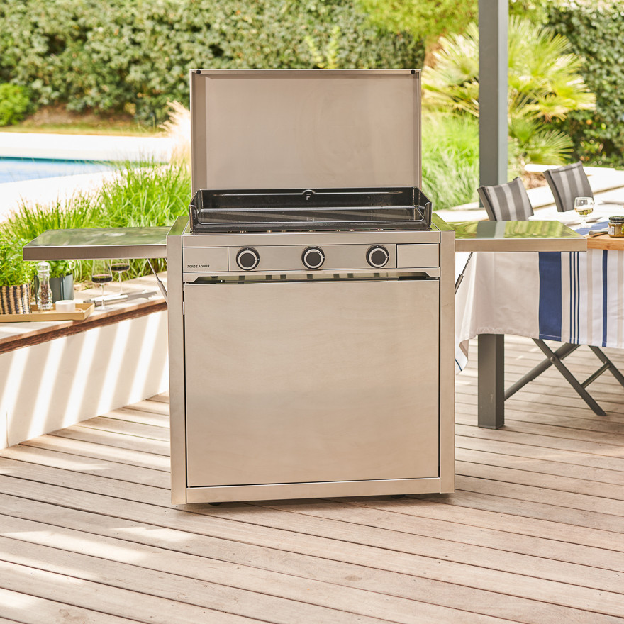 Chariot pour Plancha Modern I Forge Adour