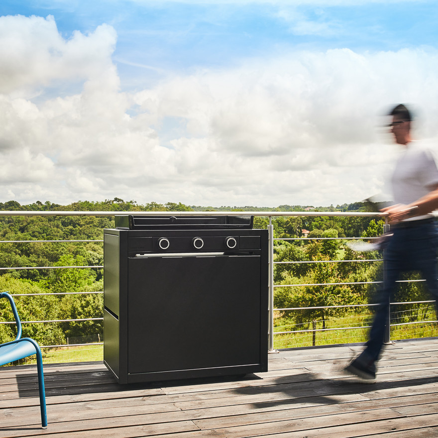 Chariot pour Plancha Modern I Forge Adour