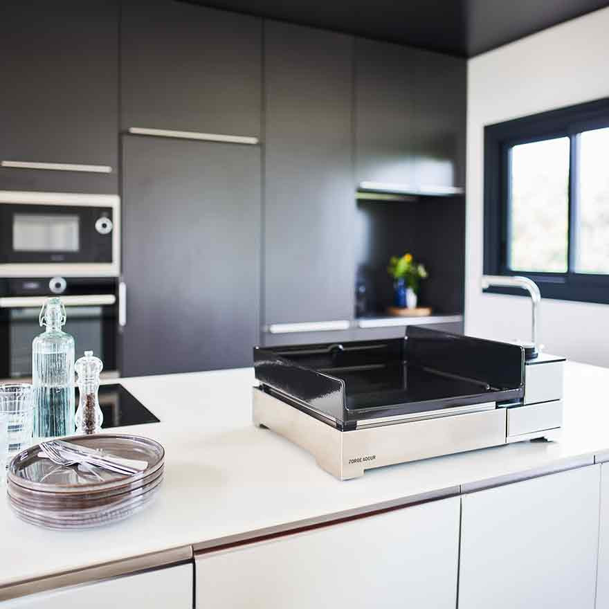 Plancha Premium Électrique I Forge Adour